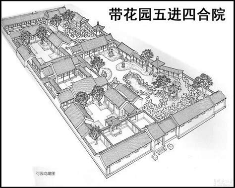 五进四合院